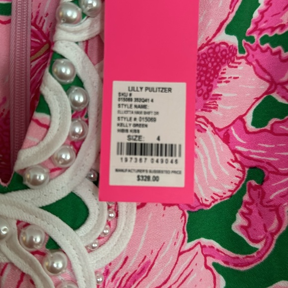 NWT Lilly Pulitzer Elliotta Maxi Shift Dress Size 4 - Picture 2 of 2